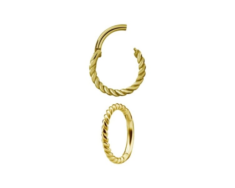 GD 316 HINGED RING (TWISTED WIRE) 1,2x12mm GD 316 HINGED RING (TWISTED WIRE) 1,2x12mm