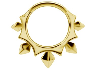 GD 316 HINGED CLICKER (PYRAMIDS & SPIKES)