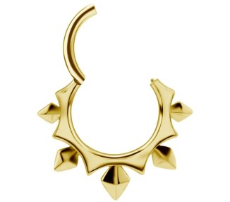 GD 316 HINGED CLICKER (PYRAMIDS & SPIKES)
