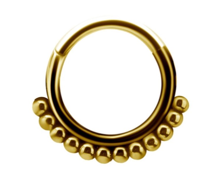 GD 316 HINGED TRIBAL CLICKER 1,2x8mm GD 316 HINGED TRIBAL CLICKER 1,2x8mm
