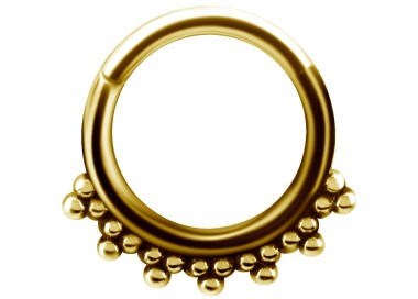 GD 316 HINGED TRIBAL CLICKER 1,2x8mm