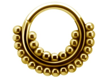 GD 316 HINGED TRIBAL CLICKER 1,2x7mm
