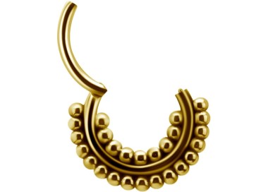 GD 316 HINGED TRIBAL CLICKER 1,2x7mm