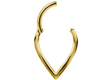 GD 316 PLAIN V SHAPED CLICKER 1,2x8mm