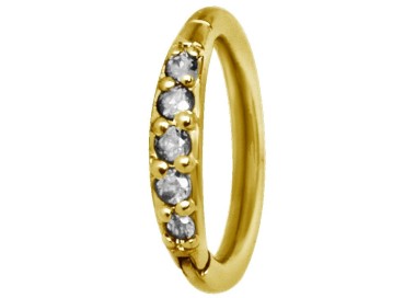 GD 316 HINGED RING SET with Jewels