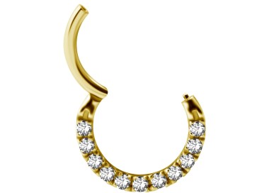 GD 316 HINGED CLICKER SET with Front Jewels