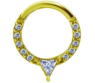 GD 316 HINGED CLICKER SET with Front Jewels