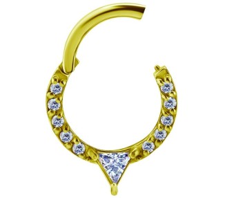 GD 316 HINGED CLICKER SET with Front Jewels