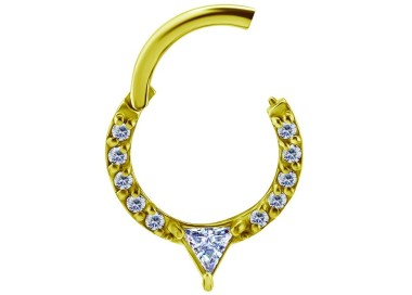 GD 316 HINGED CLICKER SET with Front Jewels