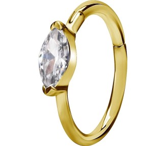 GD 316 HINGED RING SET W. MARQUISE ZIRCONIA