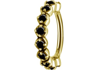 GD 316 HINGED RING W/ZIRCONIA mod.10
