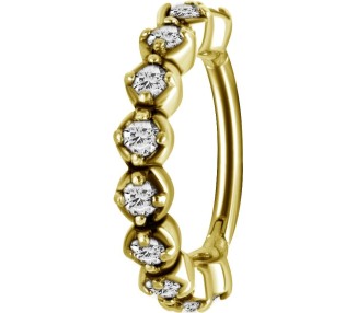 GD 316 HINGED RING W/ZIRCONIA mod.10