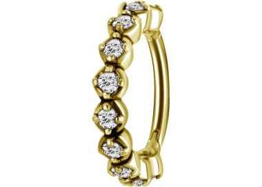 GD 316 HINGED RING W/ZIRCONIA mod.10