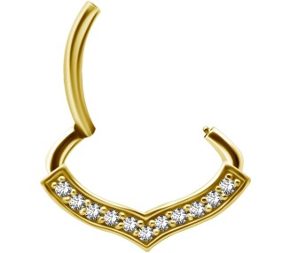 GD 316 HINGED SEPTUM/DAITH CLICKER 1,2x6mm WH mod. 07