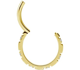 GD 316 HINGED RING SET with Jewels