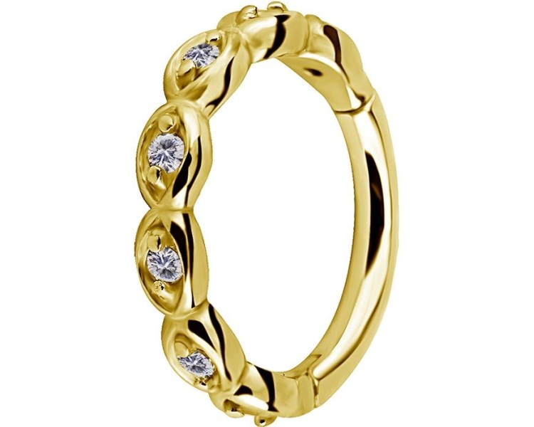 GD 316 HINGED RING SET with Jewels GD 316 HINGED RING SET with Jewels
