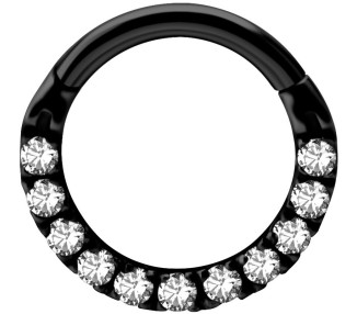 BK 316 HINGED CLICKER SET with Front Jewels