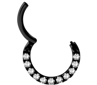 BK 316 HINGED CLICKER SET with Front Jewels