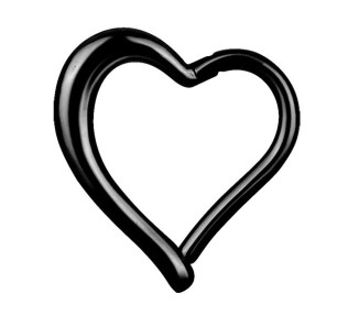 BK 316 HINGED HEART RING