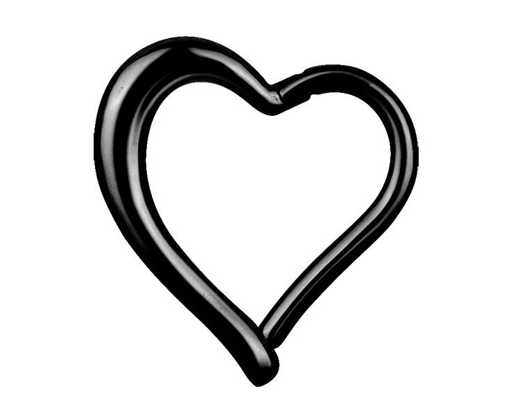 BK 316 HINGED HEART RING BK 316 HINGED HEART RING
