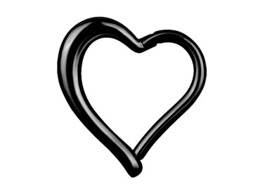 BK 316 HINGED HEART RING