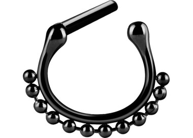 BK 316 SEPTUM CLICKERS SIDE BALL CHAIN