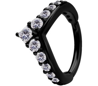 BK 316 V SHAPE CLICKER SET with Jewels