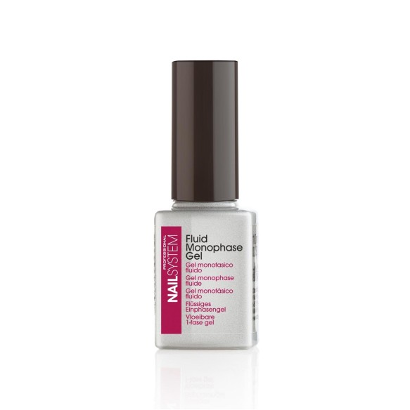 GEL MONOFASICO FLUIDO Trasparente - Nail System Gel Ricostruzione - 10ml