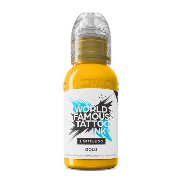 GOLD - World Famous Limitless - 30ml - Colore Tattoo REACH
