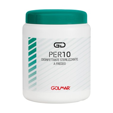GOLMAR GD PER10 Sterilizzante Peracetico - 500 g