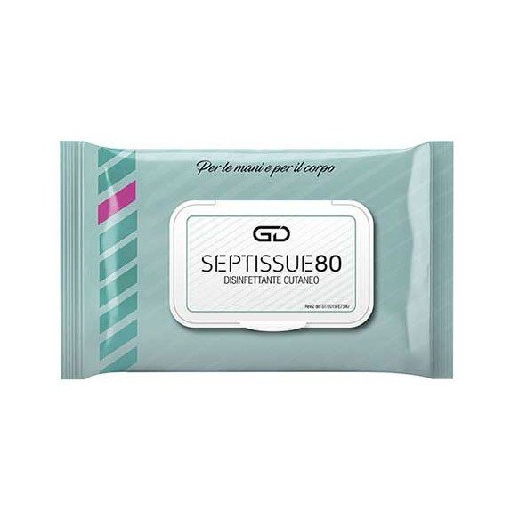 GOLMAR GD Septissue80 Salviette Disinfettanti - 80 pz