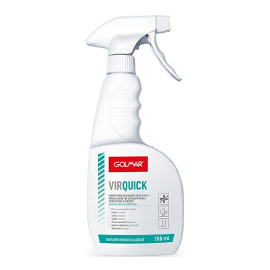 GOLMAR VirQuick Disinfettante Senza Alcol - 750 ml