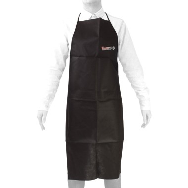 Grembiuli Neri in TNT Resistenti all'Acqua 108 x 88 cm - 20 pz
