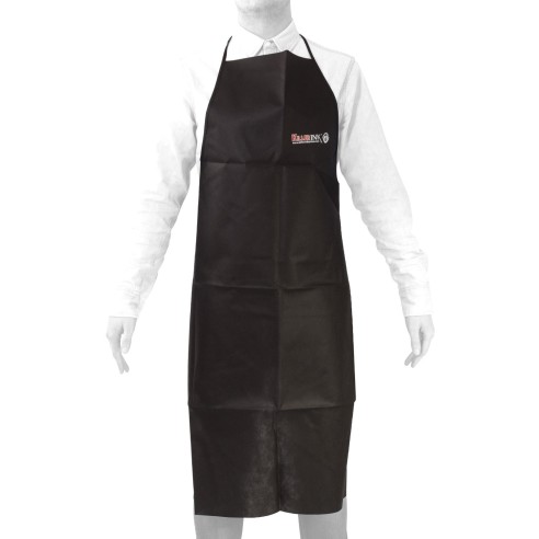 Grembiuli Neri in TNT Resistenti all'Acqua 108 x 88 cm - 20 pz