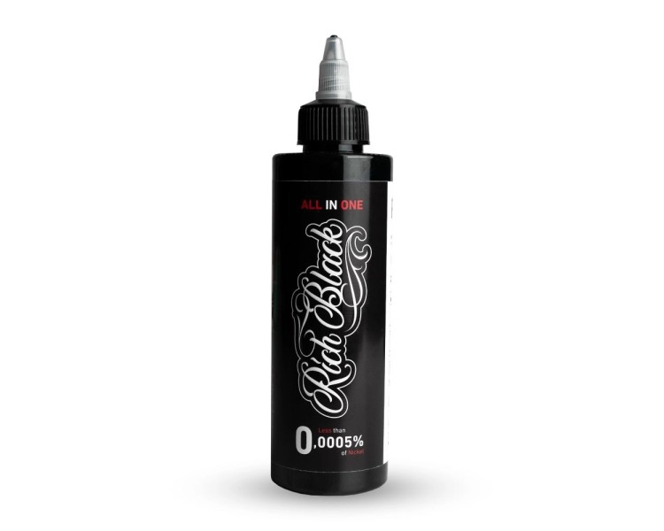 RICH BLACK All-in-One - 0,0005% di Nichel - KillerBlack Ink - Colore Tattoo REACH killerblack RICH BLACK All-in-One - 0,0005% di Nichel - KillerBlack Ink - Colore Tattoo REACH killerblack
