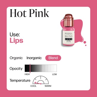 HOT PINK - Perma Blend Luxe - 15ml - Pigmento PMU REACH 2