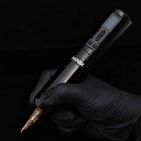 EZ HOVER FM Dotwork - Corsa 3,5 mm - Macchinetta Wireless Tattoo Pen - Nera