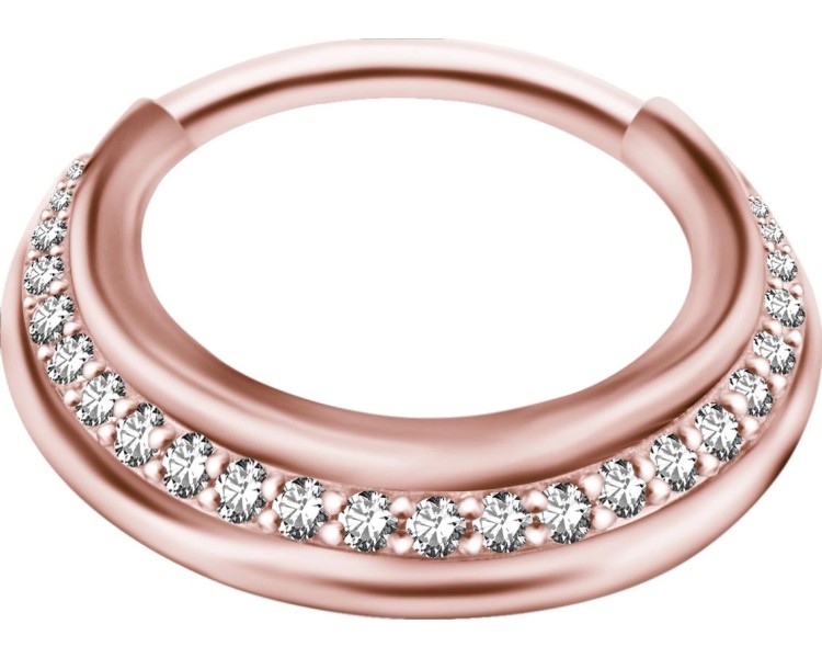 RG 316 TRIPLE SLANTED HINGED RING SET W. ZIRCONIA RG 316 TRIPLE SLANTED HINGED RING SET W. ZIRCONIA