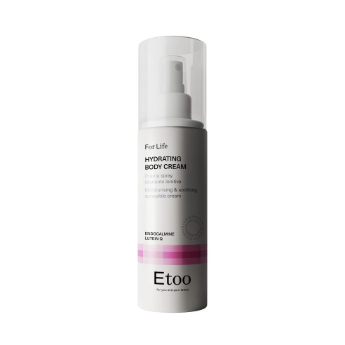 Etoo HYDRATING BODY CREAM - Crema-Spray Idratante e Lenitiva - 200 ml