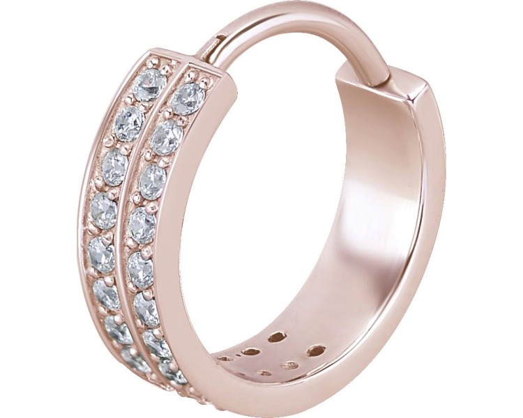 RG 316 HINGED RING (DOUBLE ROW) SET W. ZIRCONIA RG 316 HINGED RING (DOUBLE ROW) SET W. ZIRCONIA