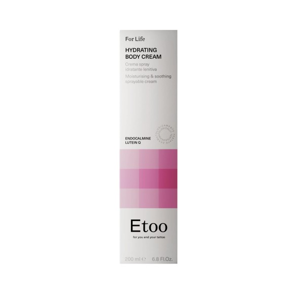 Etoo HYDRATING BODY CREAM - Crema-Spray Idratante e Lenitiva - 200 ml