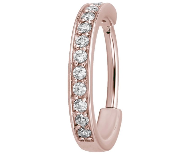 RG 316 HINGED RING (SINGLE ROW) SET W. ZIRCONIA RG 316 HINGED RING (SINGLE ROW) SET W. ZIRCONIA