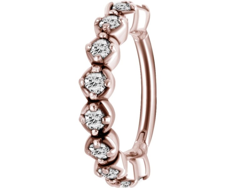 RG 316 HINGED RING W/ZIRCONIA mod.10 RG 316 HINGED RING W/ZIRCONIA mod.10