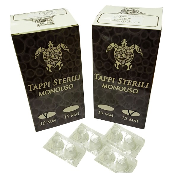Ink Caps Sterili Confezionati Singolarmente - 100pz.