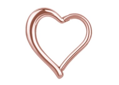 RG 316 HINGED HEART RING