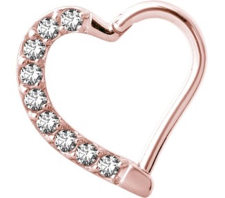 RG 316 JEWELLED HINGED HEART RING RIGHT