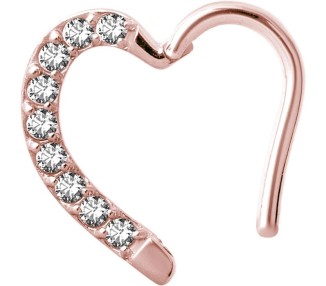 RG 316 JEWELLED HINGED HEART RING RIGHT