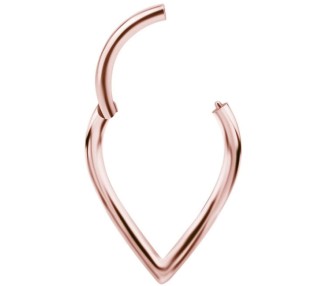 RG 316 PLAIN V SHAPED CLICKER 1,2x8mm