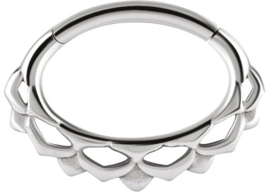 SS 316 HINGED SEPTUM & DAITH CLICKERS 1,2x6mm mod.9