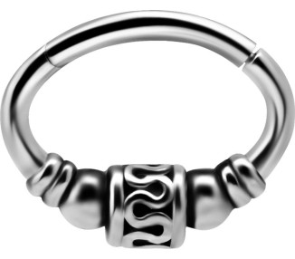 SS 316 HINGED SEPTUM & DAITH CLICKERS 1,2x6mm mod.12